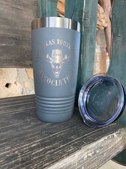 Custom Laser Engraved Tumbler