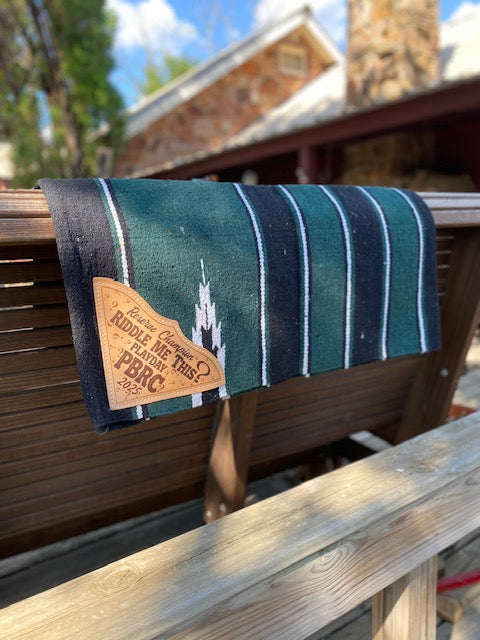 Lightweight Custom Laser Engraved Saddle Blankets | Navajo Style Award Saddle Blankets