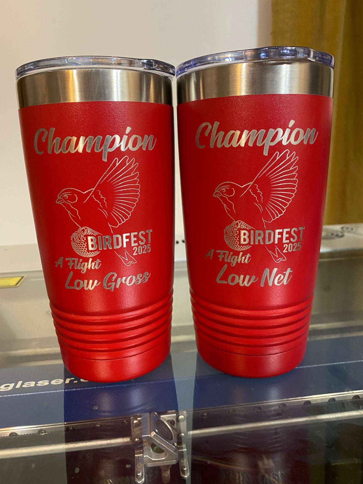 Custom Laser Engraved Tumbler